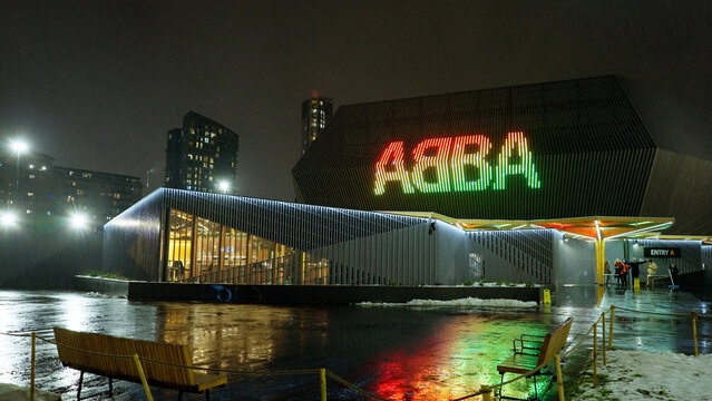 ABBA Arena concert hall in London - LONDON, UNITED KINGDOM - DECEMBER 20, 2022