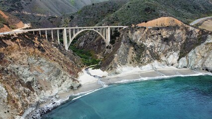 bridge in the mountains