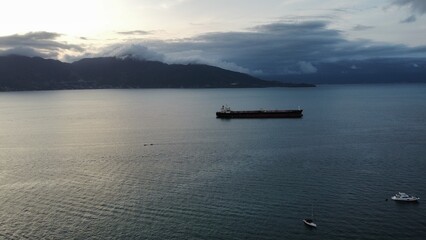 boat on the lake