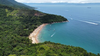 view of the coast of the sea