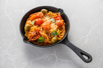 イタリアンパスタ　Fettuccine pasta Italian cuisine