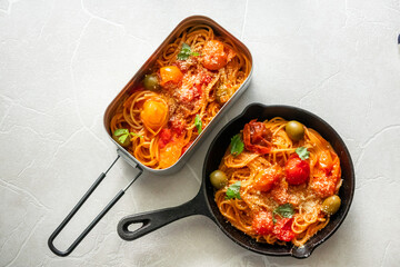 イタリアンパスタ　Fettuccine pasta Italian cuisine