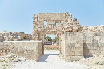 The Ancient Citadel Mound of Harran in Southeast Turkey