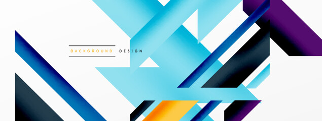 Dynamic lines background. Wallpaper for concept of AI technology, blockchain, communication, 5G, science, business and technology