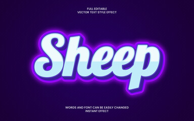 Sheep Text Effect