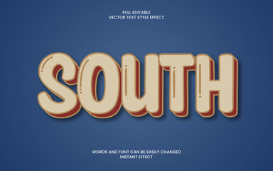 South Text Effect