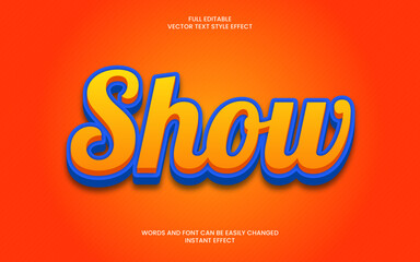 Show Text Effect