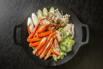 かに料理　Japanese food, typical crab dish