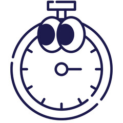 stopwatch outline icon