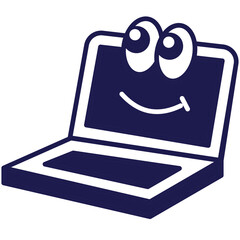 Laptop outline icon