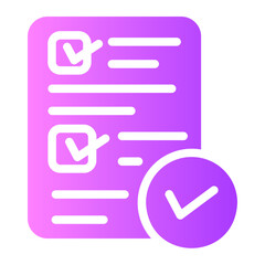 review gradient icon