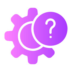 settings gradient icon