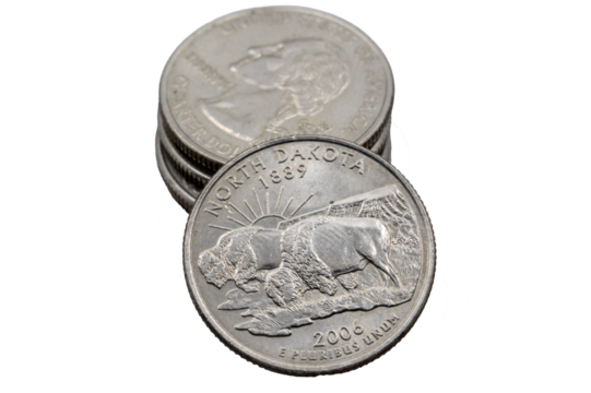 North Dakota state quarter, 50 state Quarter 1889 - 2006