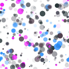 Background pattern abstract design texture. Seamless. Dark on white. Theme is about translucency, overlay, circle, blending, sparkles, illuminated, glows, textured, soft, lights, color, defocused