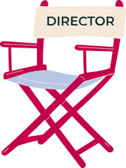  Director’s chair illustration