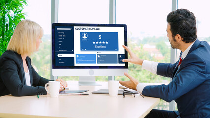 Customer experience and review analysis by modish computer software for corporate business