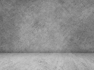Concrete wall background for displaying products in 3d.