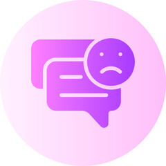 dislike gradient icon