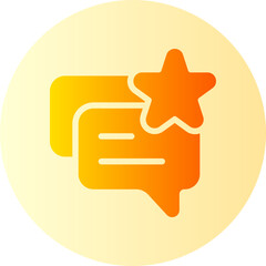 favourite gradient icon