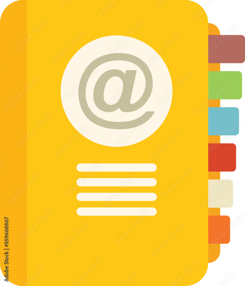 Poster help folder icon flat vector. work hotline. client call isolated