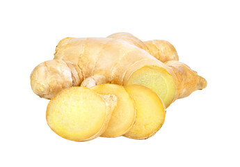 Fototapeta na wymiar ginger isolated on transparent png