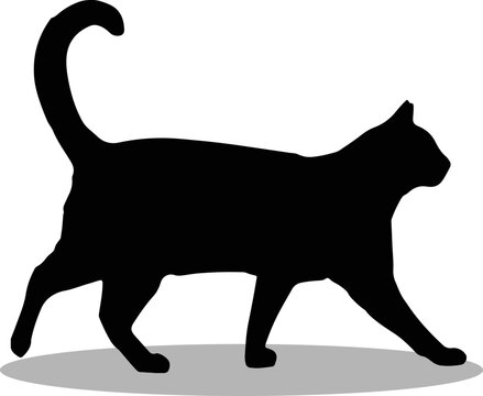 Bengal Cats Silhouette, cute Bengal Cats Vector Silhouette, Cute Bengal Cats cartoon Silhouette, Bengal Cats vector Silhouette, Bengal Cats icon Silhouette, Bengal Cats Silhouette illustration, Bengal