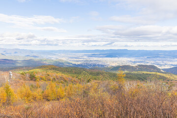 秋の東北地方　風景　
