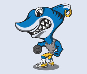 Mascot cartoon animal expresion vector design