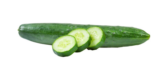 cucumber isolated on transparent png
