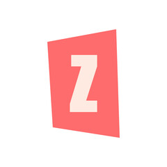 Fototapeta premium Alphabet Cut Out