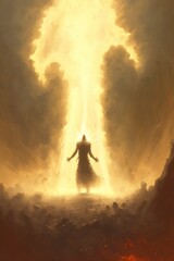 powerful holy cleric, holy Magic