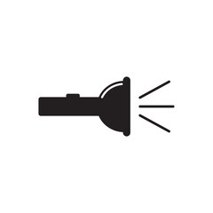 flashlight icon , camping icon vector