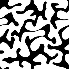 Seamless pattern decorated with chains and pearls.	