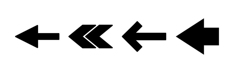 Arrow icon vector for web and mobile app. Arrow sign and symbol for web design.