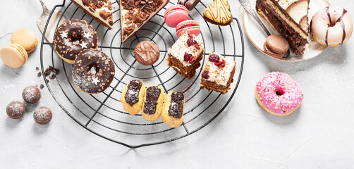 Delicious dessert table.