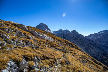 Hiking tour Križ - Stenar - Bovški gamsovec, Julian alps, Slovenia