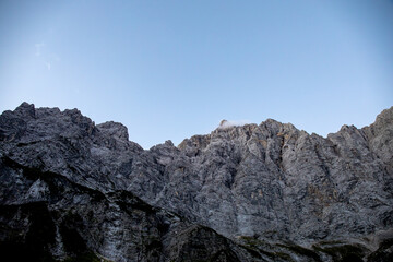 Hiking tour across Plemenice to Triglav