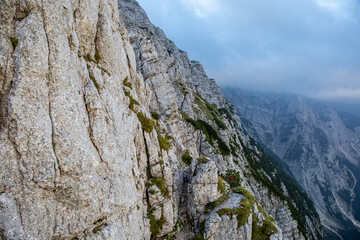 Hiking tour across Plemenice to Triglav