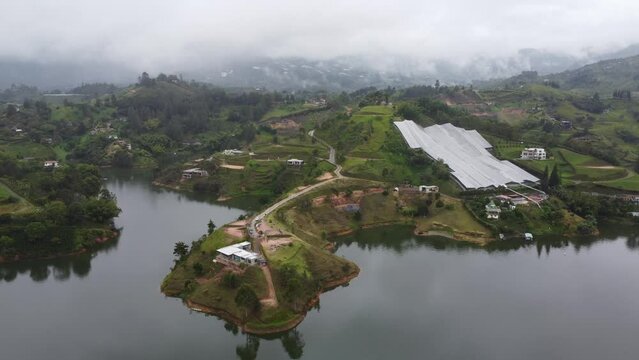 Reservoir EL Penon de Guatape, Colombia