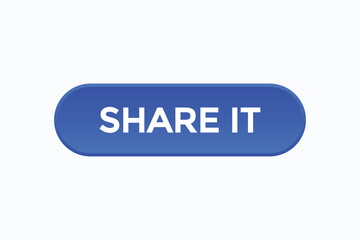 share it button vectors.sign label speech bubble share it