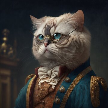 Music Conductor Cat