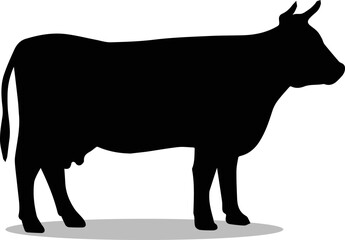 Cows Silhouette, cute Cows Vector Silhouette, Cute Cows cartoon Silhouette, Cows vector Silhouette, Cows icon Silhouette, Cows Silhouette illustration, Cows vector																									