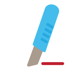 Scalpel Flat Icon