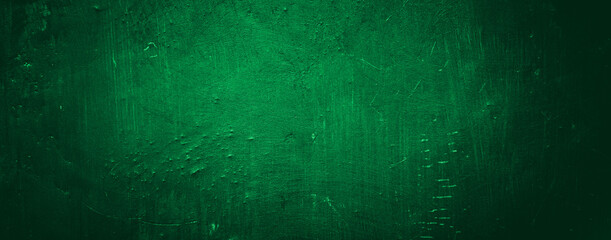 Abstract green grunge wall texture background