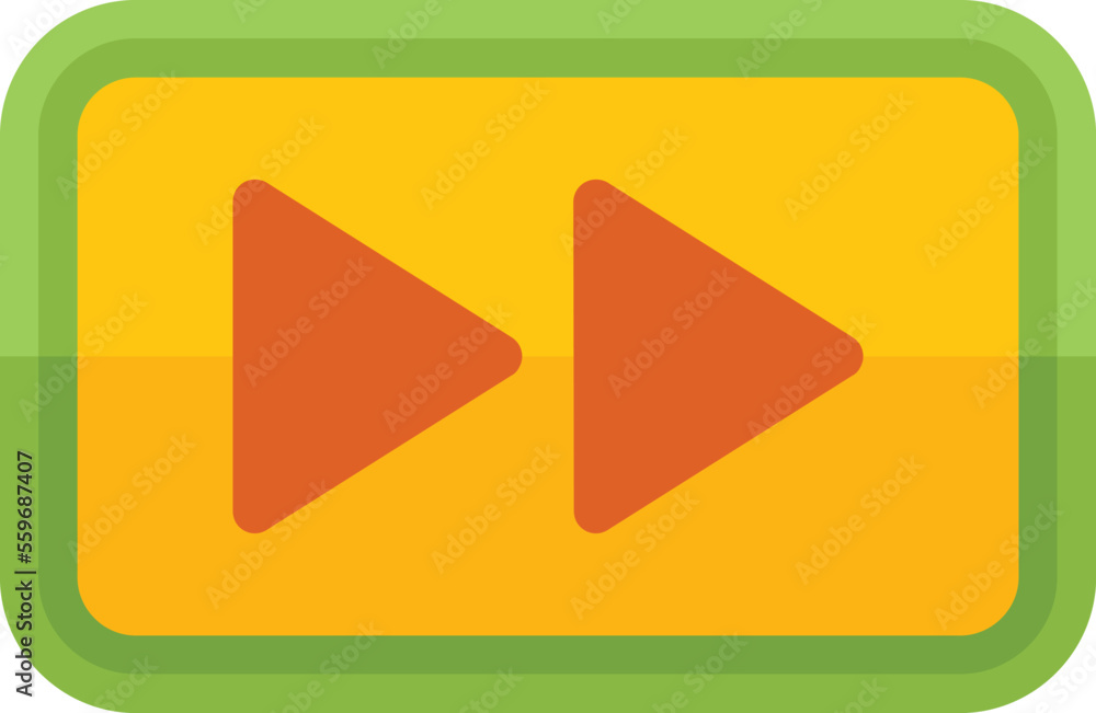 Poster website button icon flat vector. web interface. email contact isolated