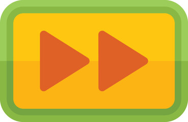 Website button icon flat vector. Web interface. Email contact isolated