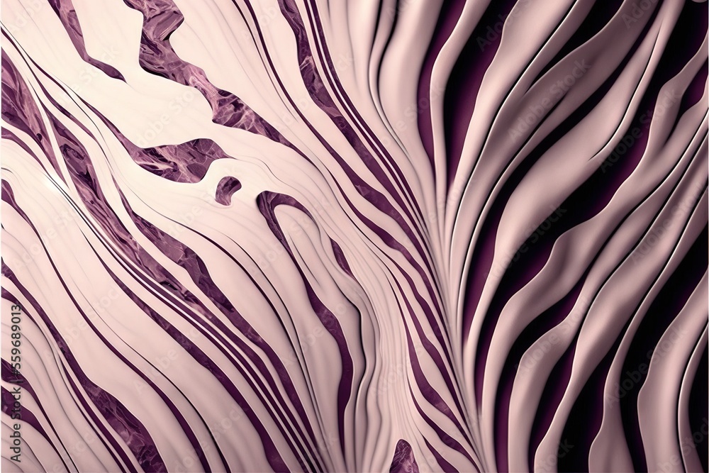 Poster a purple and white abstract background with wavy lines and curves in the center of the image., gener