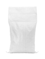 Sand bag or white plastic canvas sack for rice or agriculture product