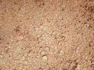 The ground has cracks in the top view for the background