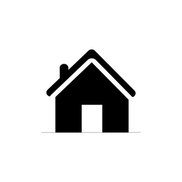 house icon isolated. Home icon for webpage and homepage. Vector icon.